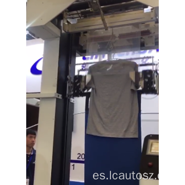 Máquina de bolsas de prenda vertical automática para ropa